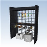 【ar】【引取限定、美品】ボルダリング　ウォール　壁 WB-14DM ウォルボックス( プラスチック製防雨ボックス)屋根一