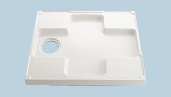 LIXIL洗濯機パン640＋横引きトラップ 3セット 3Dカタログ.com