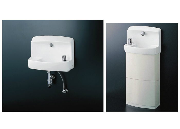 TOTO 手洗器 LSE870APFRMR 壁掛手洗器セット 自動水栓(単水栓 AC100V