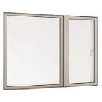 サーモスII-H 面格子付引違い窓 17407（w1780mm×h770mm）樹脂アルミ複合サッシ ハイブリッド窓 LIXIL 窓 高遮熱 リフォーム DIY PG障子 サーモスII-H 面格子付引違い窓 07805（w820mm×h570mm）樹脂